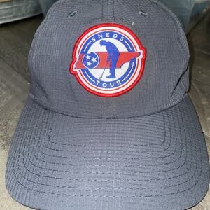 Sneds Tour Golf Tennessee Gray Adjustable Ball Cap Hat